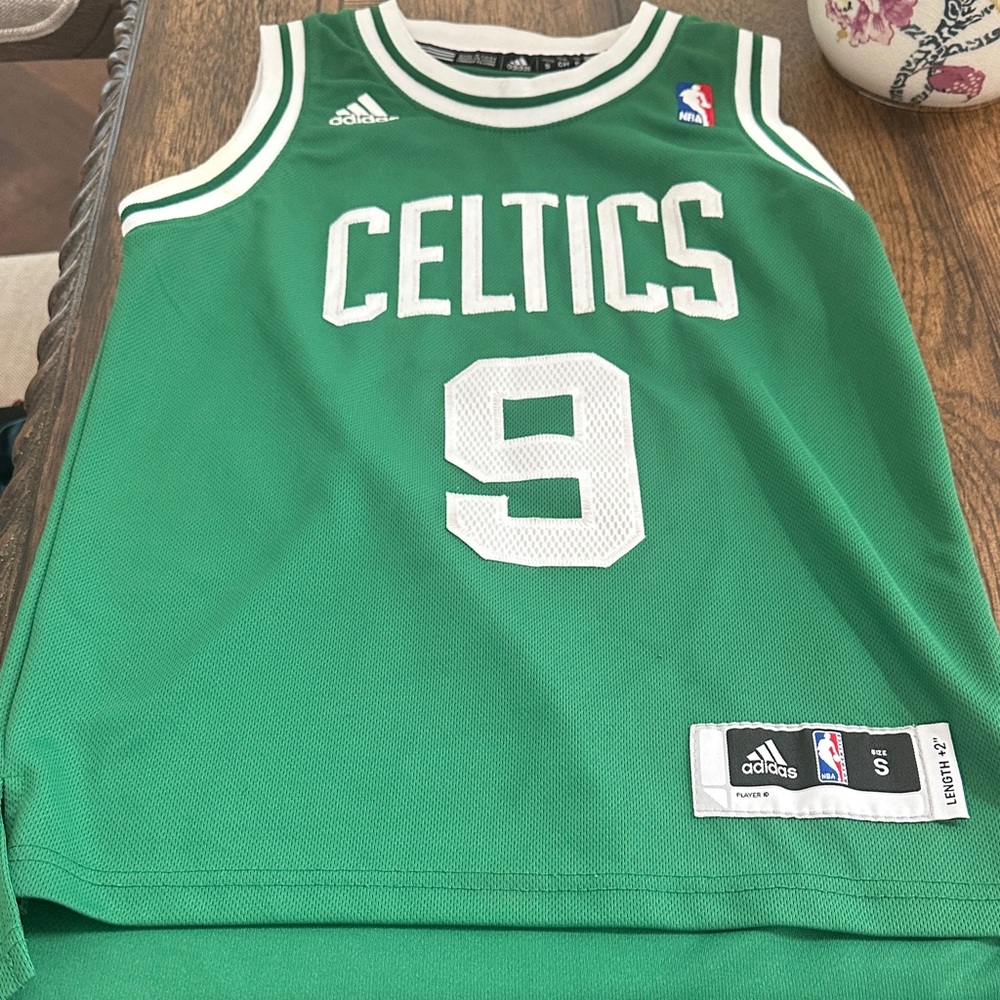 Adidas Green Celtics Jersey with Number 9